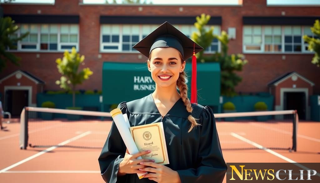 Kostyuk's Breakthrough: Completing Harvard's Business Course Tailored for Athletes