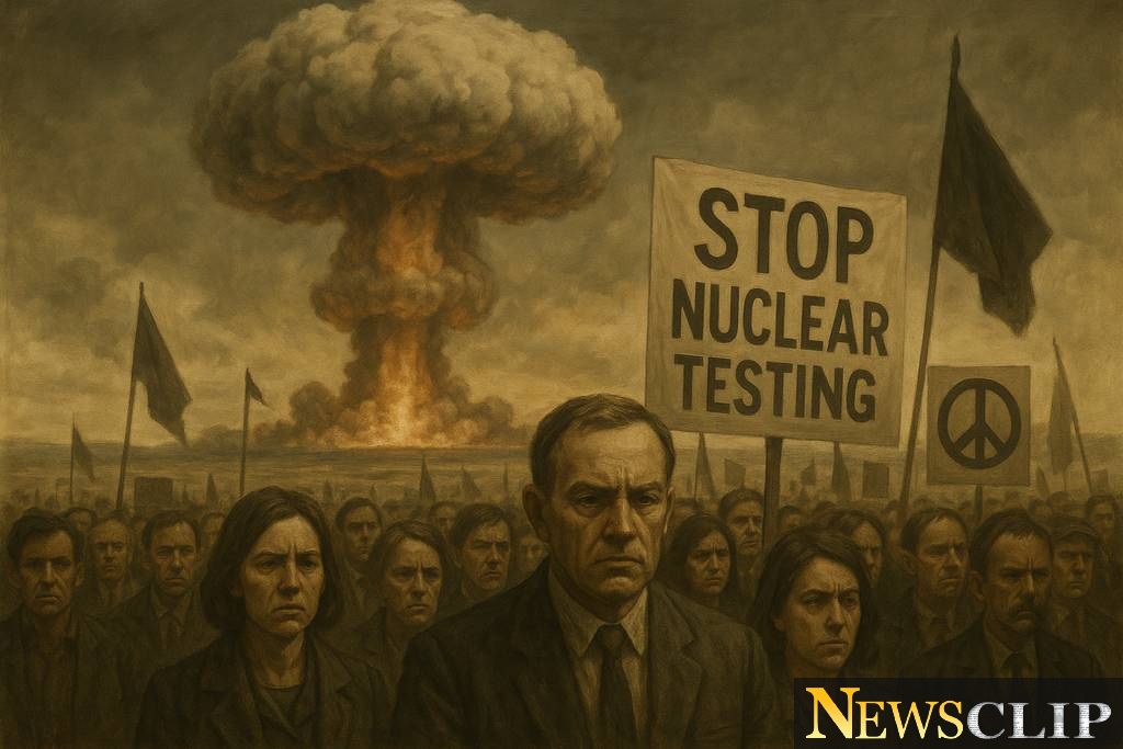 Trump's Nuclear Testing Claims: A Dangerous Provocation