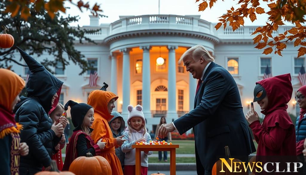 A Spirit of Halloween: Trump's Whimsical Return to the White House