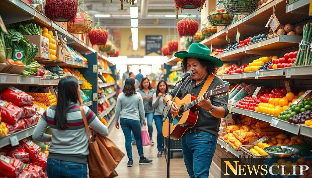 Jammin' in Aisle Five: A Latino Grocery Store Turns Produce into Performance