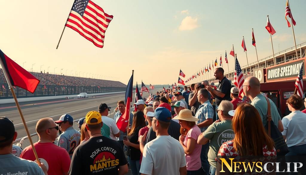 Revving Up Excitement: Fans Gather at Dover Motor Speedway