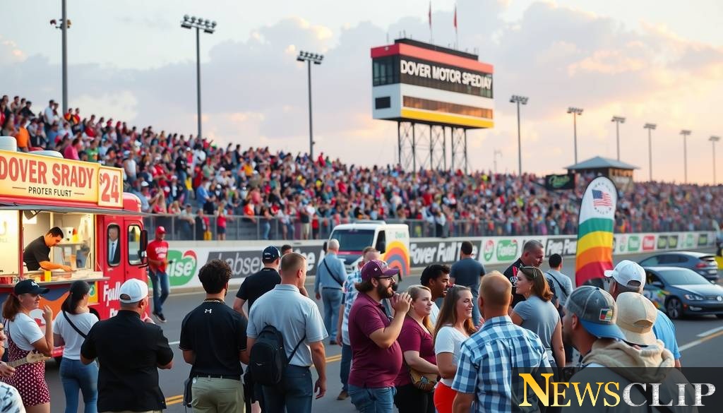 Revving Up Excitement: Race Day at Dover Motor Speedway