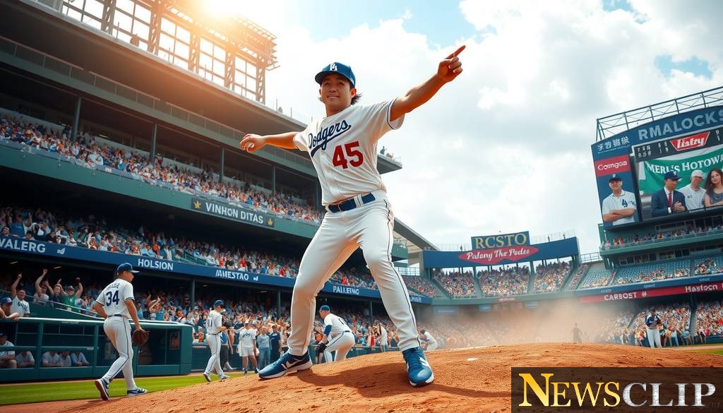 Roki Sasaki Shines as Dodgers Sweep Angels in Spectacular Fashion