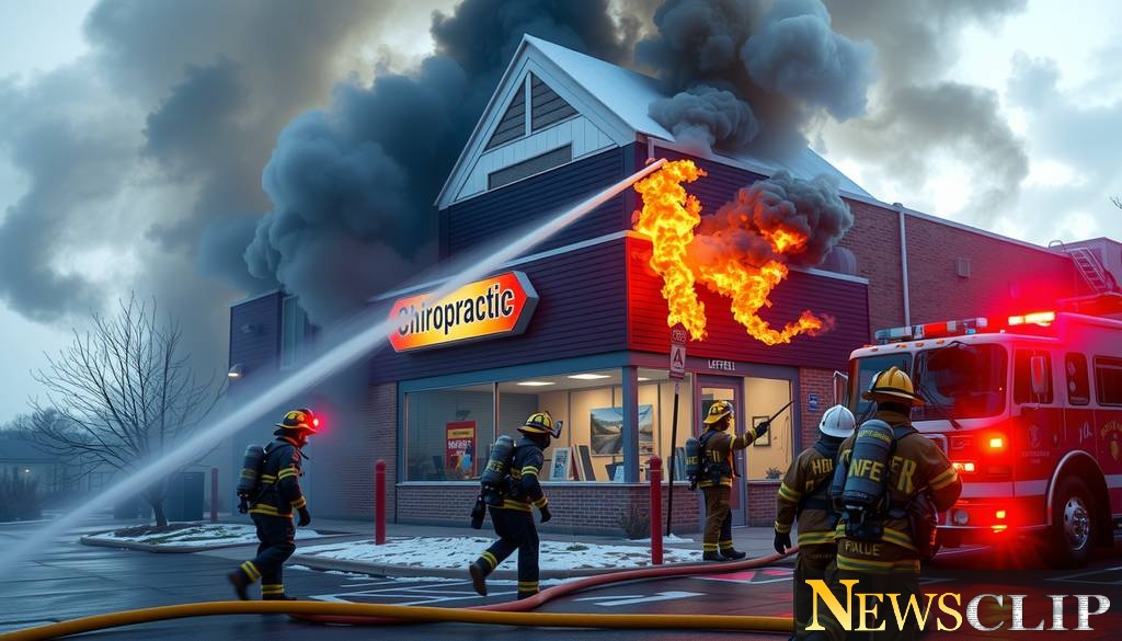 Swift Response: Fire Breaks Out at Simpsonville Chiropractic Business