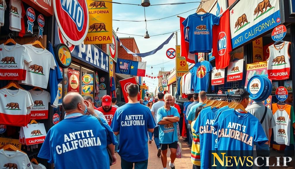 The Rising Market for Anti-California Merchandise: Profit or Protest?