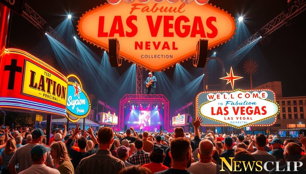 Las Vegas Welcomes a Diverse Lineup: From Country to Rock!