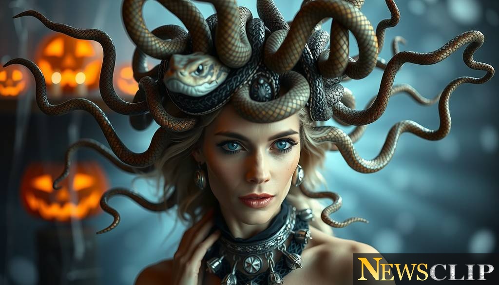 Heidi Klum's Spooktacular Transformation: Medusa's Legacy This Halloween