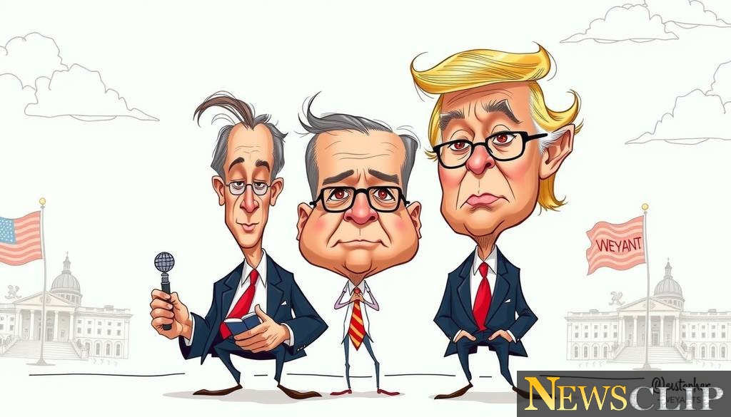 Caricatures of Our Times: Christopher Weyant's Bold Commentary