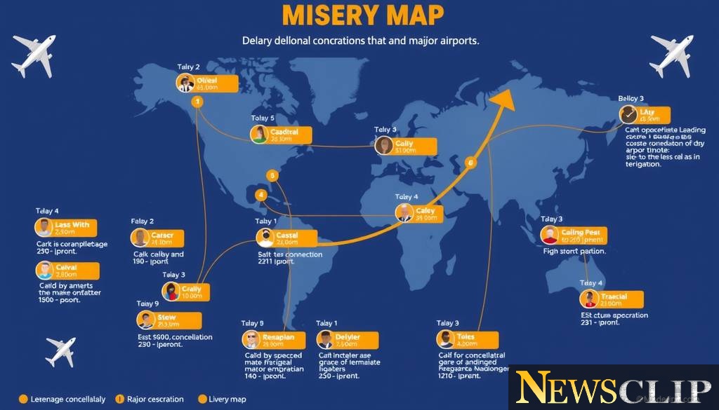 Navigating the Chaos: Insights from the Airport 'Misery Map'