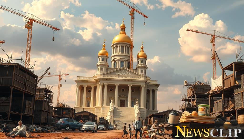 The Luxury Gap: A Palace for the Few Amidst Struggles for the Many