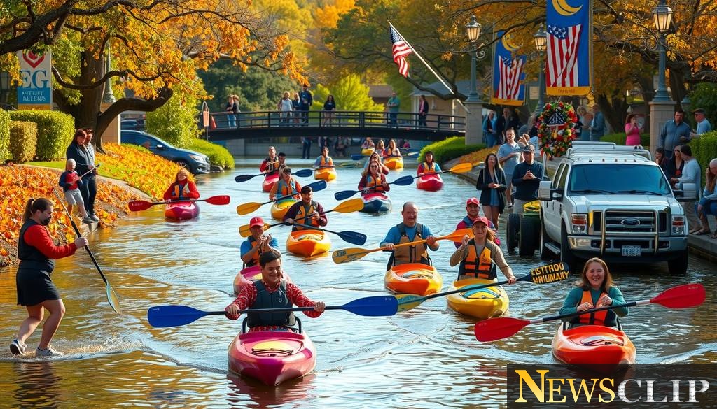 Celebrating Autumn's Arrival: The Paddle Parade on Bayou Teche