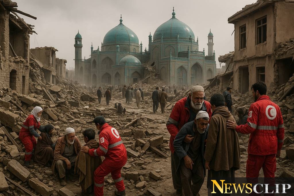 Devastating Earthquake Rocks Northern Afghanistan, Leaving a Trail of Destruction