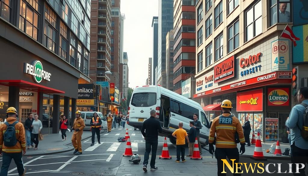 Chaos on Athens Square: A Business Shaken by a Car Crash