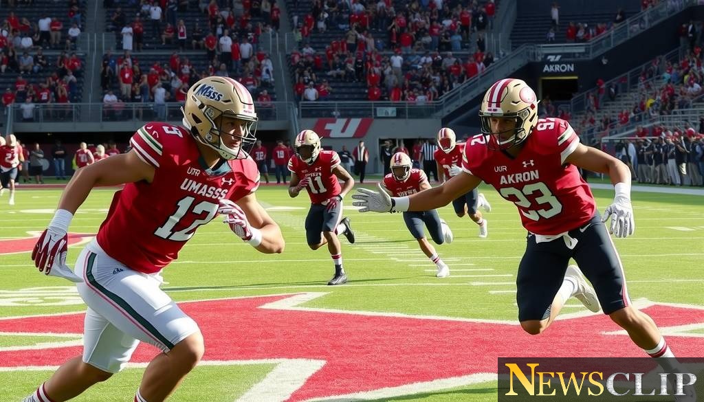 A Clash of Titans: UMass and Akron Square Off – Watch Live!