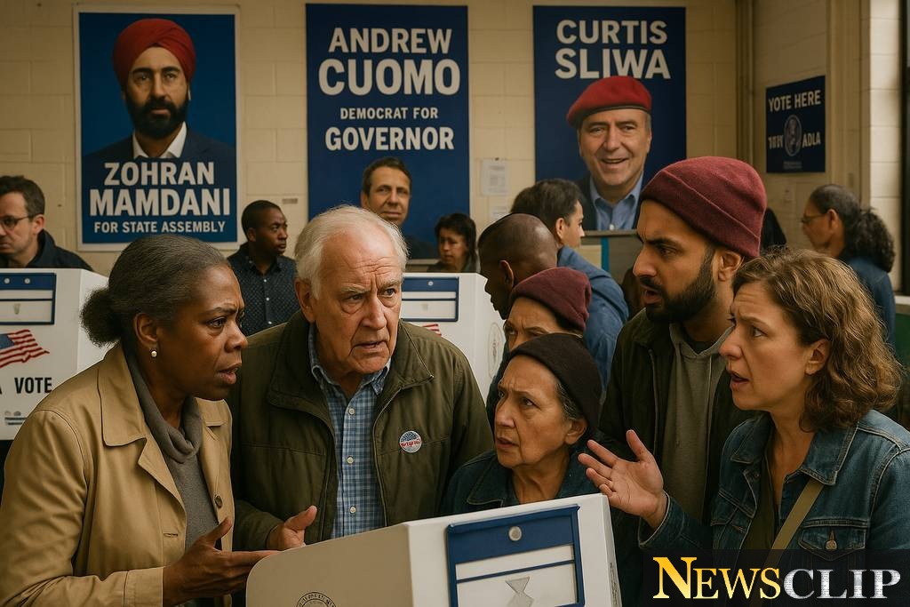 NYC Mayoral Election: A Tense Contest Between Candidates Mamdani, Cuomo, and Sliwa