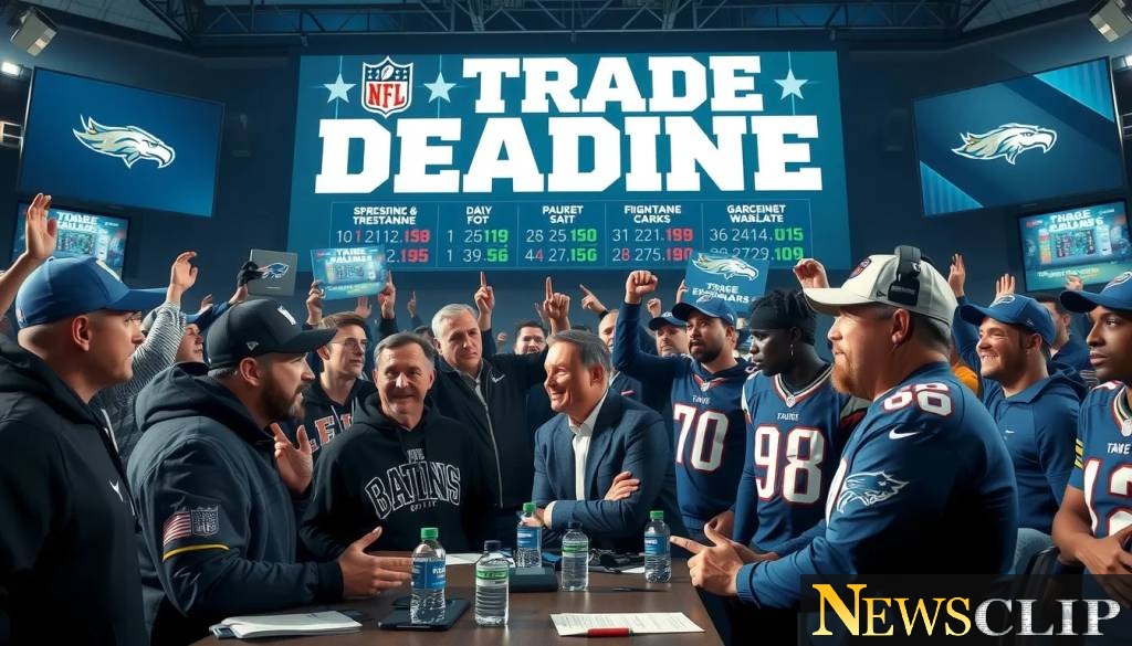 Countdown to the 2025 NFL Trade Deadline: 23 Key Teams to Watch!
