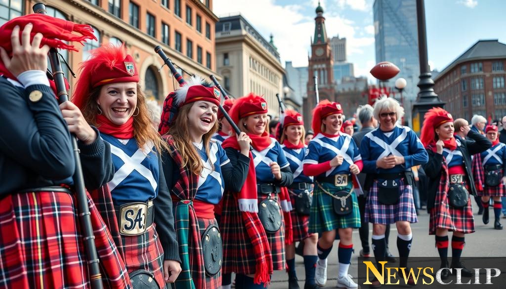Scotland's Tartan Army Takes Over Boston: A Day of Sport and Solidarity
