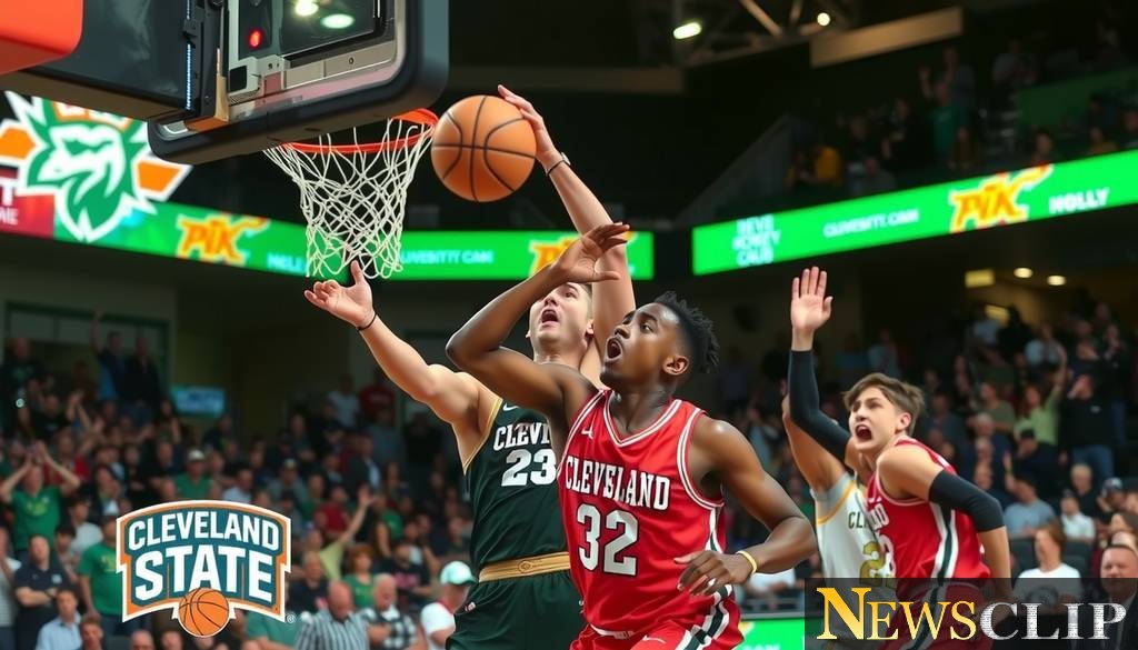 Cleveland State's Exciting New Chapter: Live Basketball on Rock Entertainment Sports Network