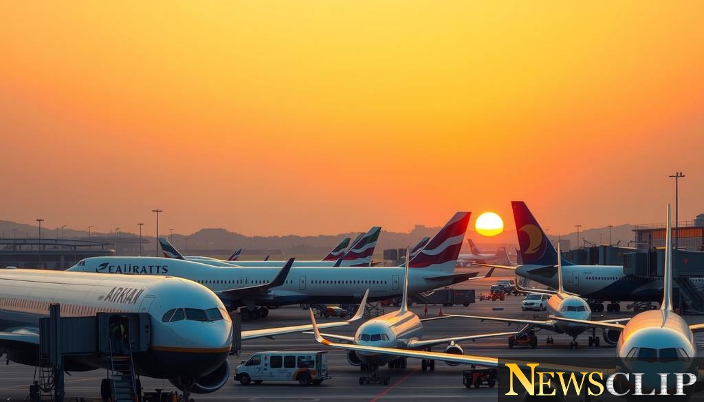 Air Traffic Grounded: Flight Reductions Amid Government Shutdown