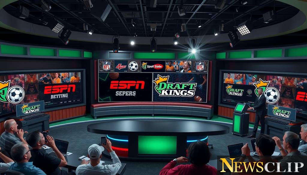 ESPN's Bold Leap into Sports Betting with DraftKings Partnership