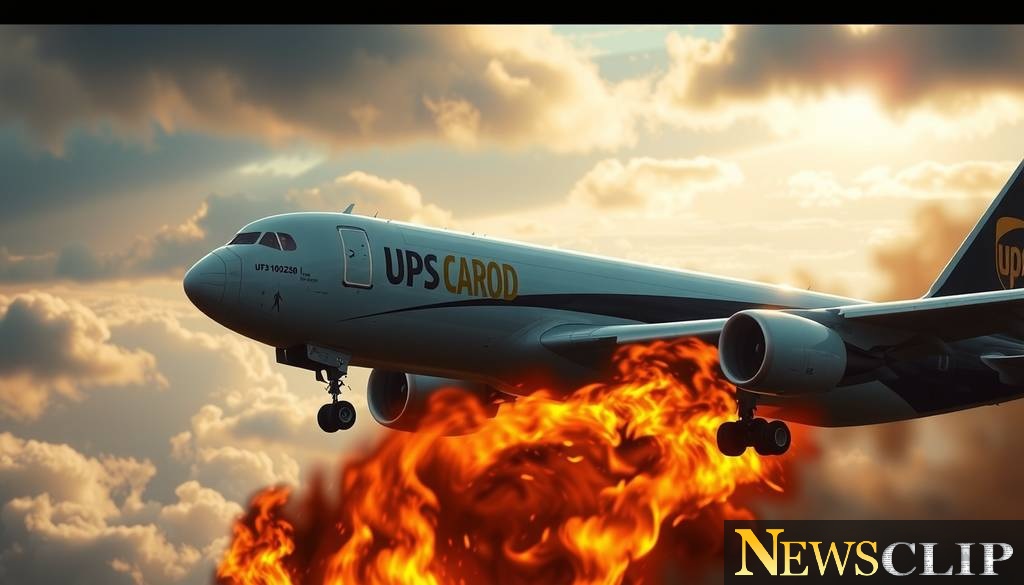 The Chaos of an Aviation Catastrophe: UPS Cargo Plane Crash Analysis