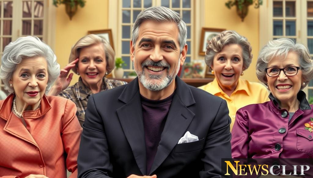George Clooney's Golden Girls Gag: Who Had Him in Stitches?