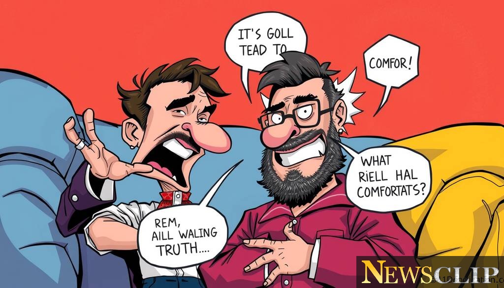Exposing the Uncomfortable Truth: An Editorial Cartoon's Bold Commentary