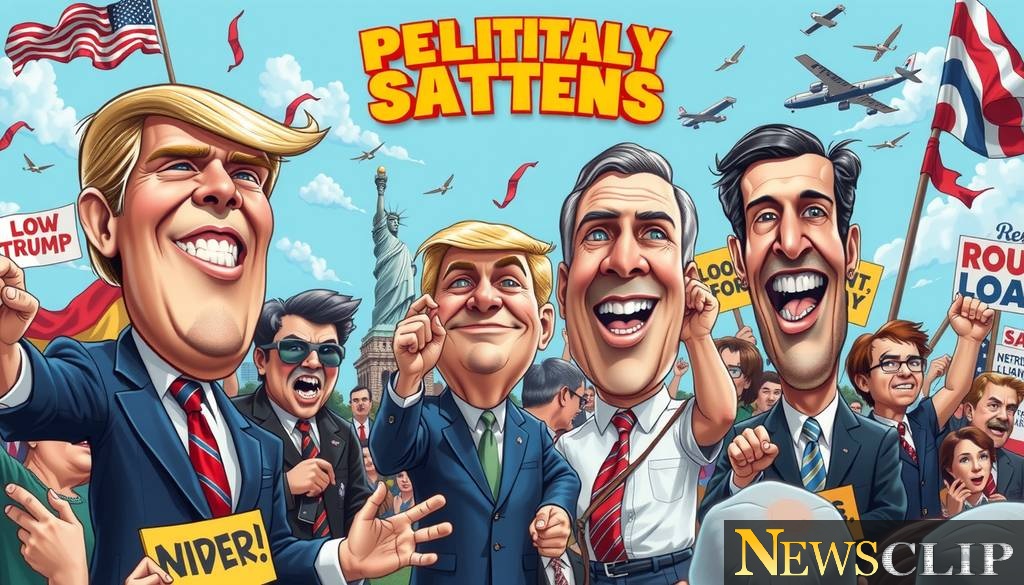 Political Satire Takes Center Stage: A Dive into Editorial Cartoons