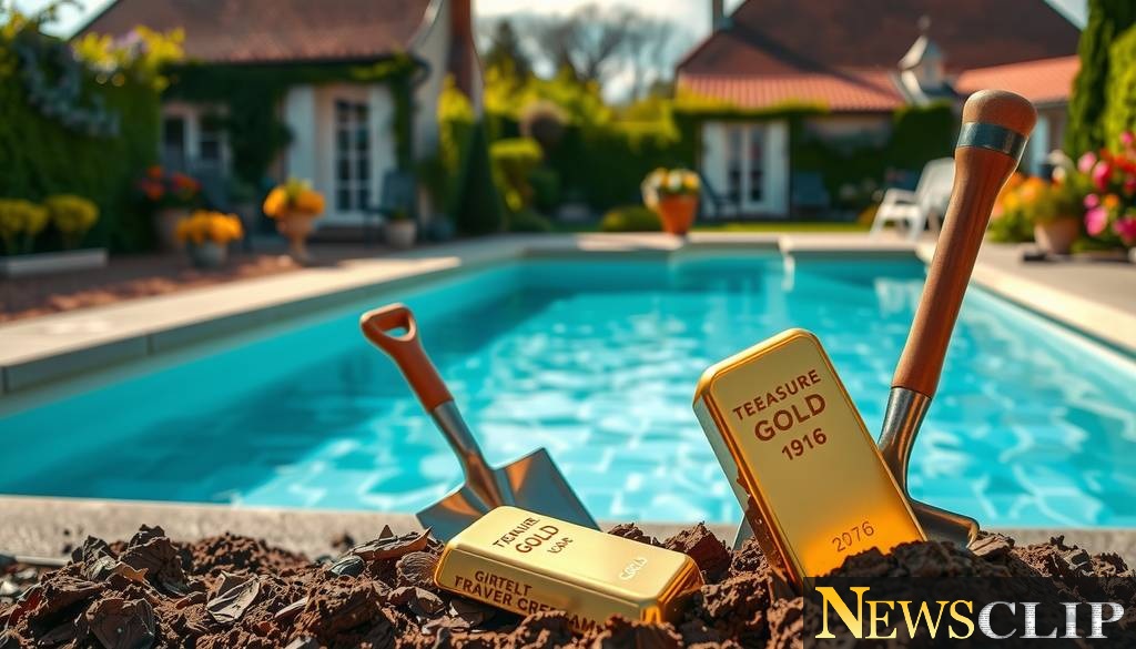 Digging for Gold: A French Man Unearths $800,000 Treasure in His Backyard