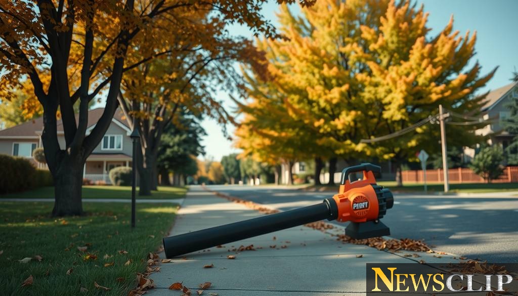 The Leaf Blower Debate: A Ban Delayed for Eight Years
