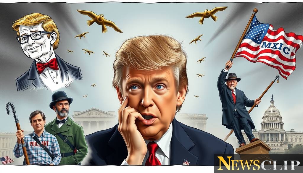 The Complex Legacy of Frey: A Cartoon Commentary on Political Perceptions