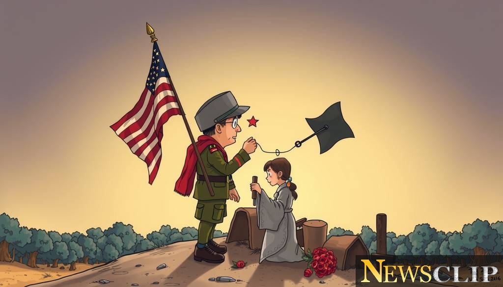 Reflecting on Sacrifice: An Editorial Cartoon's Message