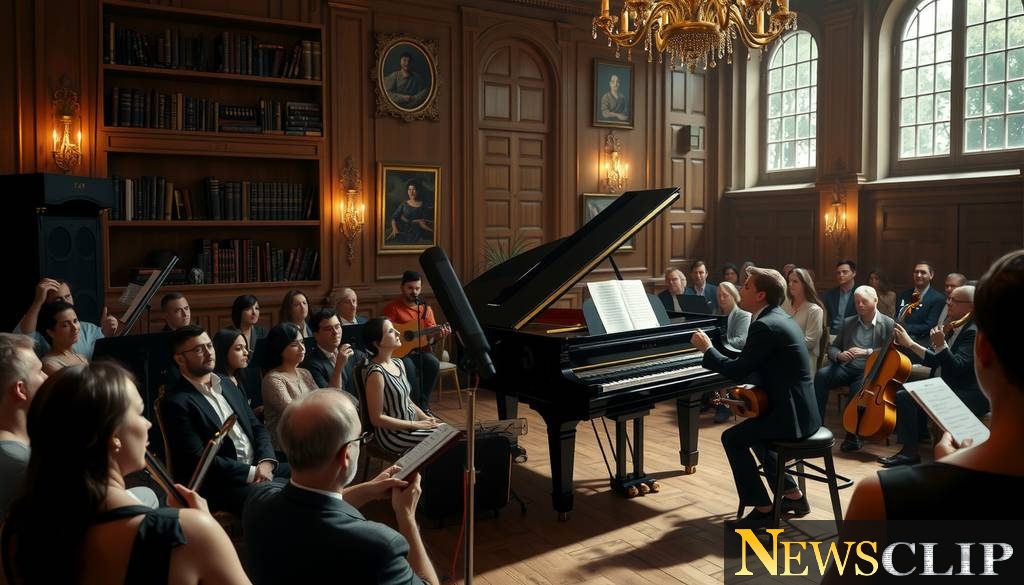 A Harmonious Tribute: Varshavski and Shapiro Grace Ruthmere with Piano Melodies