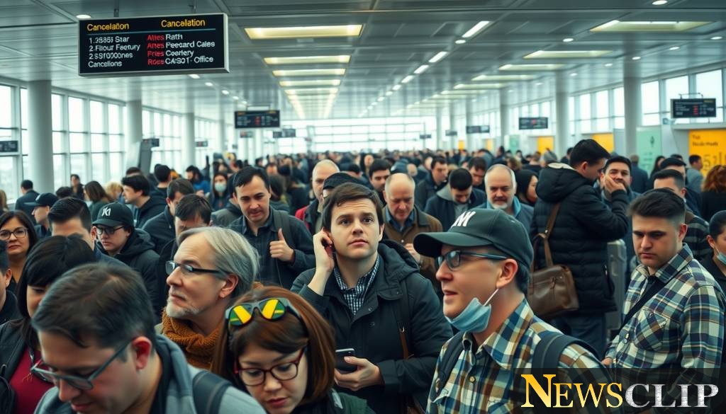 US Airlines Grounded: 2,500 Flights Cancelled Amid Government Shutdown