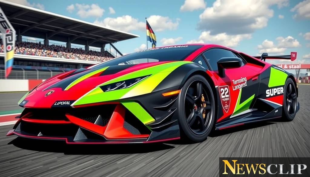 Racing Into the Future: Lamborghini's New Temerario Super Trofeo