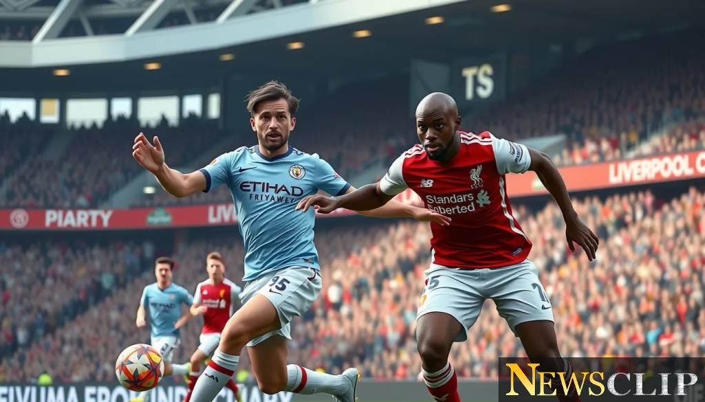 Title Clash: City and Liverpool Gear Up for Premier League Showdown