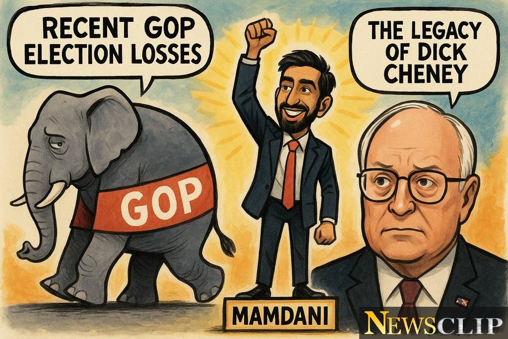Reflections on Election Day: A Cartoonist's Take on GOP Losses and Political Shifts