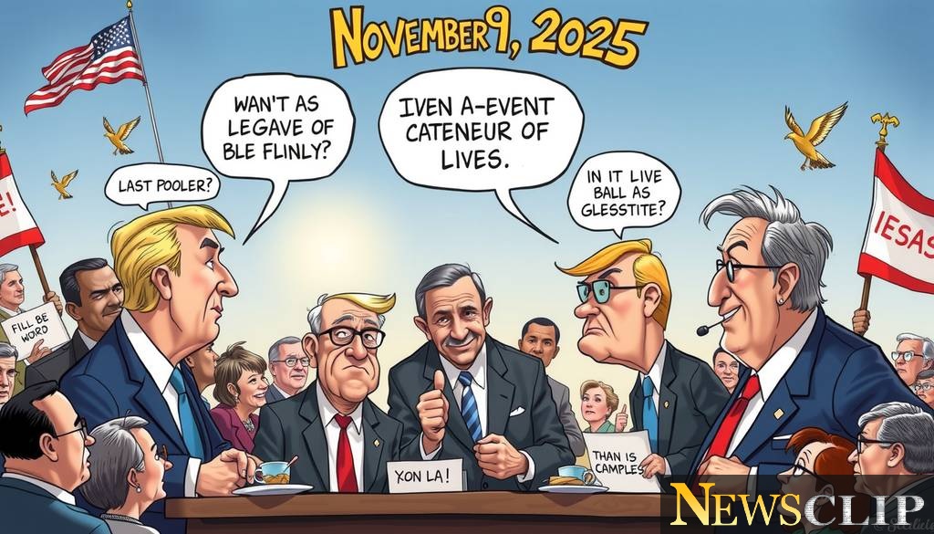 Reflecting on Political Legacy: Editorial Cartoon Insights from Nov. 9, 2025