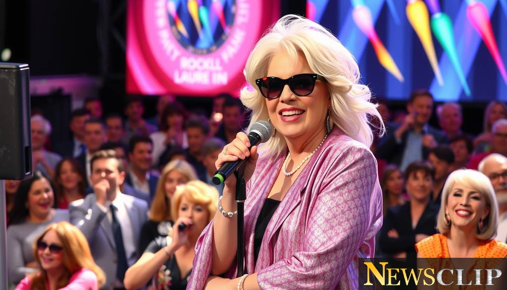 Cyndi Lauper Shines Bright at the 2025 Rock & Roll Hall of Fame Induction