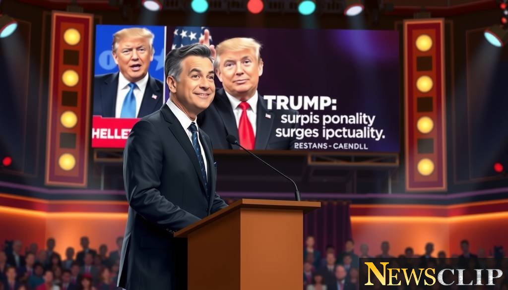 Kimmel's Sharp Wit Takes Aim at Trump's Popularity Surge
