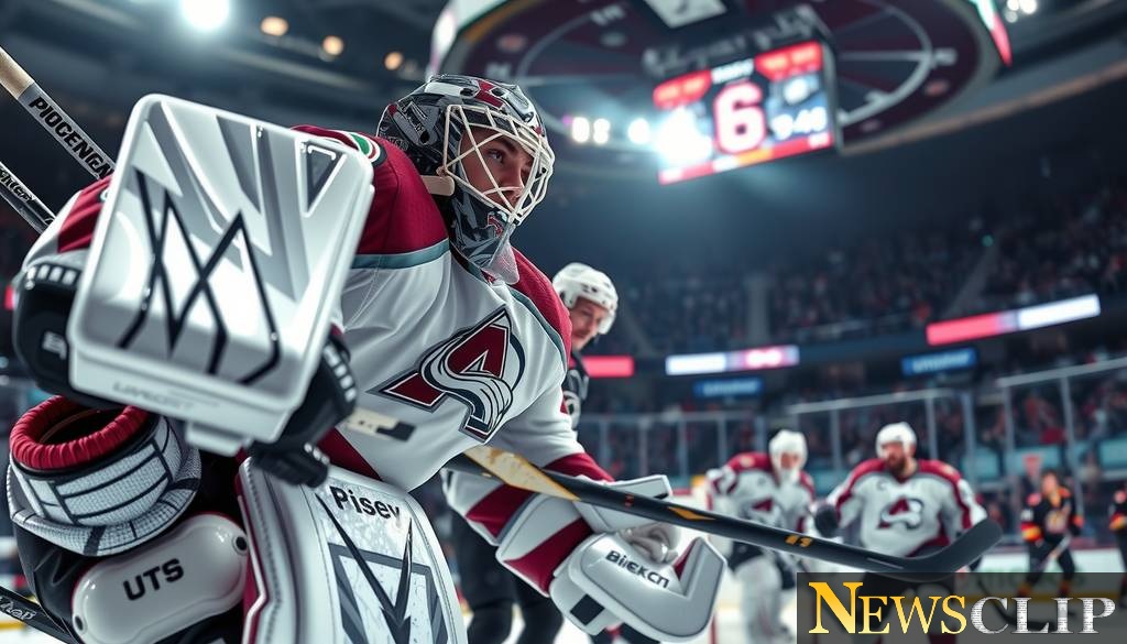 Wedgewood Set to Shine: Avalanche's New Goalie Faces Ducks Challenge