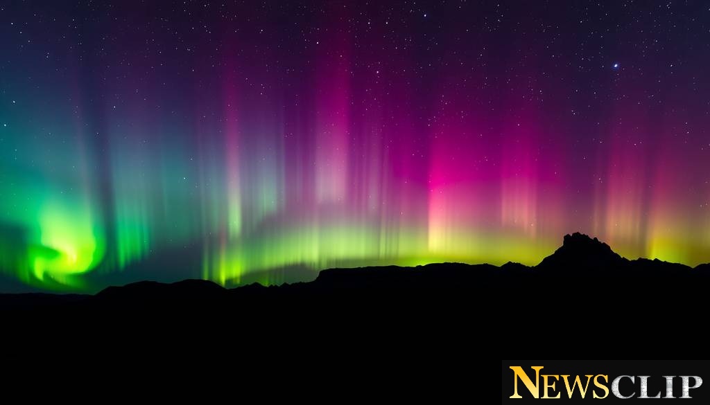 A Celestial Show: Northern Lights Over Utah Tonight