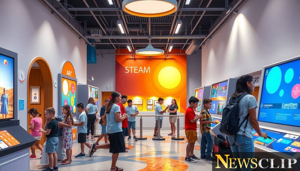 Discovering Creativity: The Magic of Interactive Learning at the New STEAM Center
