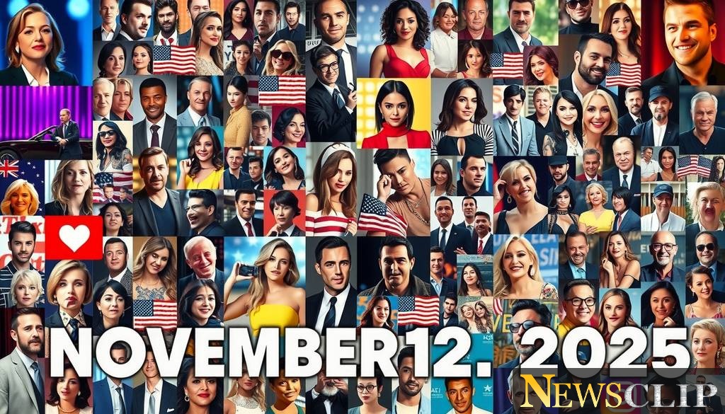 Cultural Echoes: Reflecting on Entertainment Moments from November 12, 2025