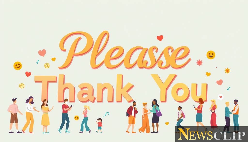 Reviving the Power of "Please" and "Thank You" in Our Digital Age