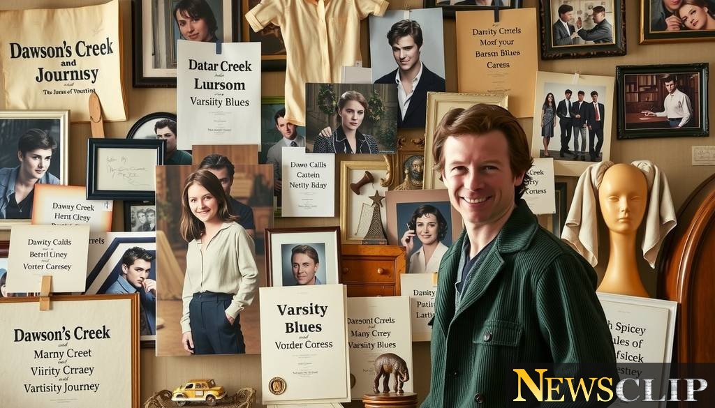 James Van Der Beek: A Nostalgic Auction Amid Health Struggles