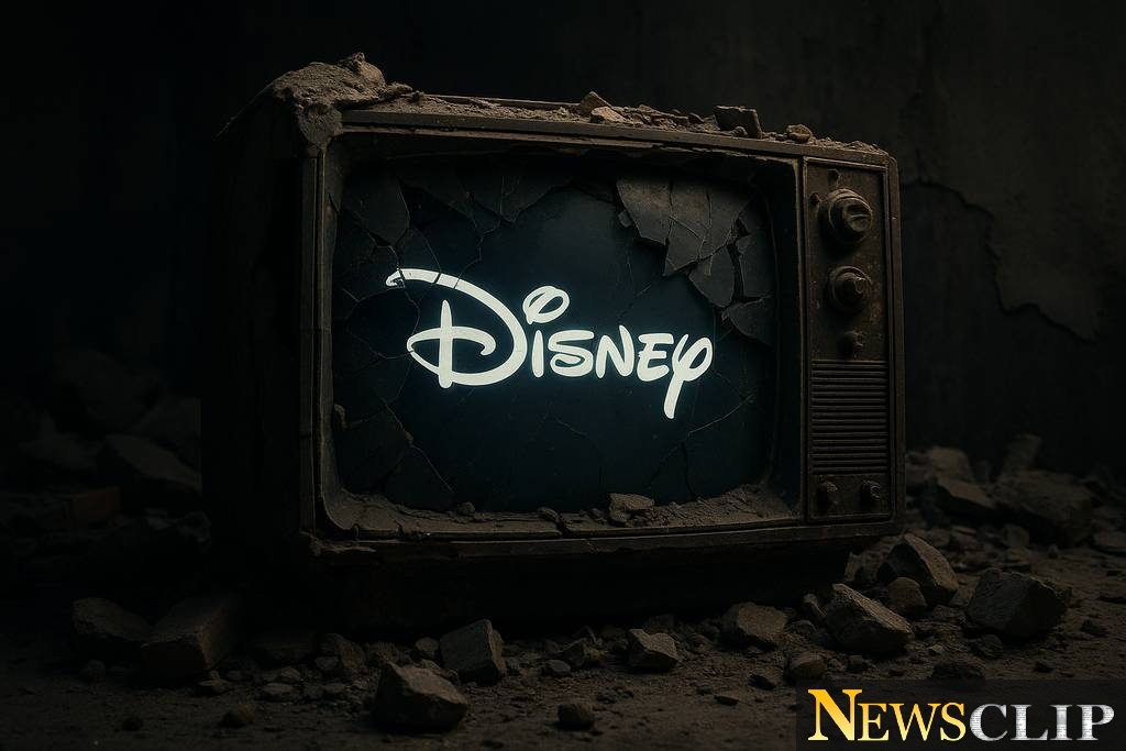 Disney's Dismal Decline: Stock Drops Amid TV Woes