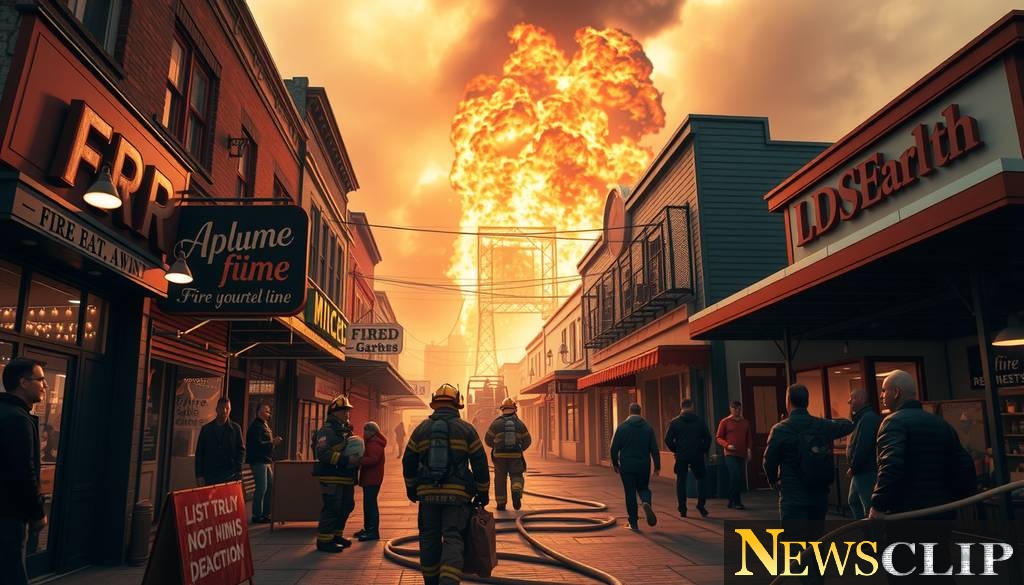 Flames Erupt: Business Fire Strikes Green Lake Neighborhood in Seattle