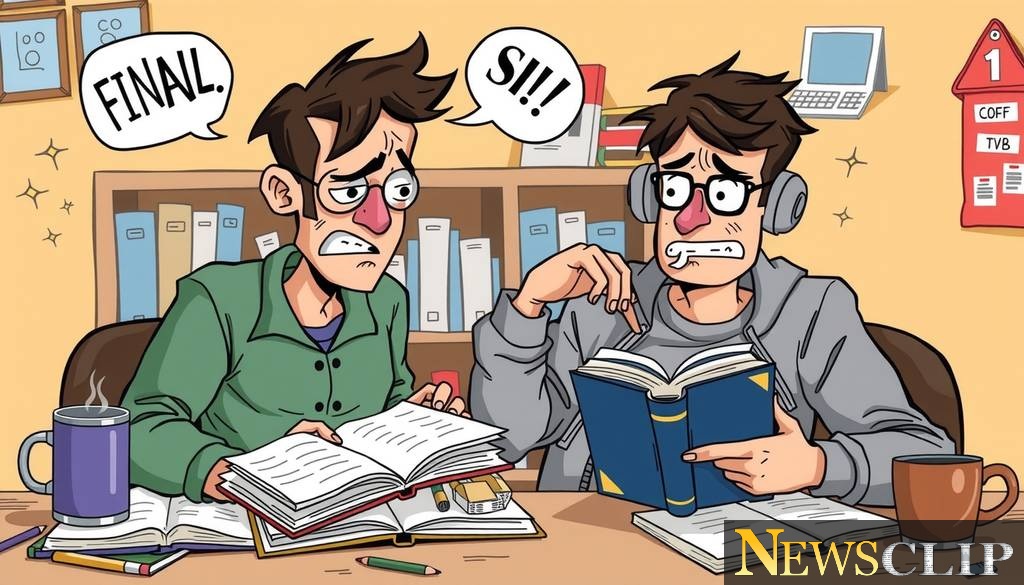 The Art of Stress: Navigating Finals Season Through Humor