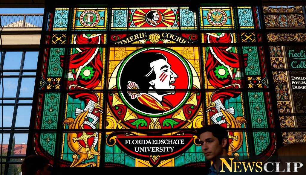 Celebrating Legacy: FSU's Historic Stained-Glass Tribute at 75 Years